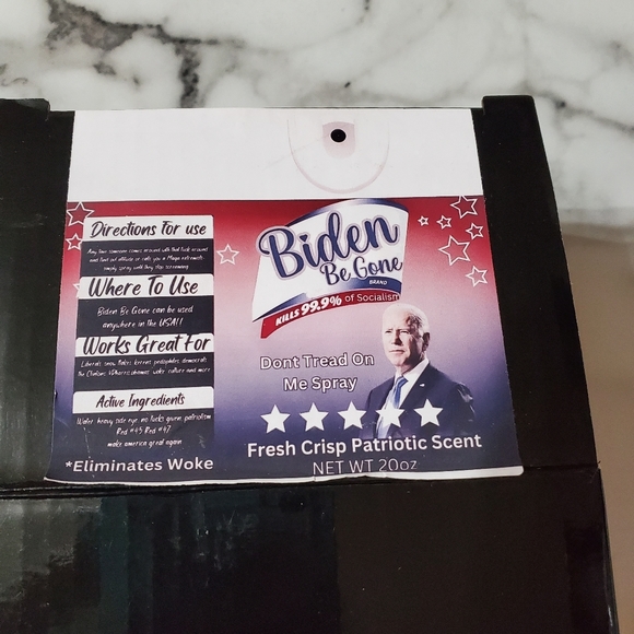 Biden Be Gone Spray Funny 20oz Tumbler with duo lids 🎉sale - Picture 3 of 14